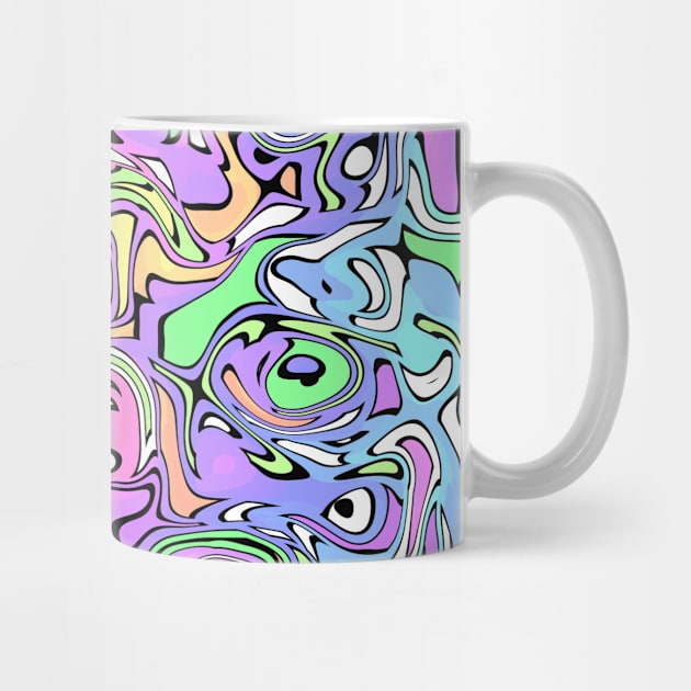 COLOR Swirls Abstract Design by SartorisArt1